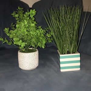 Fake plants like new no tags